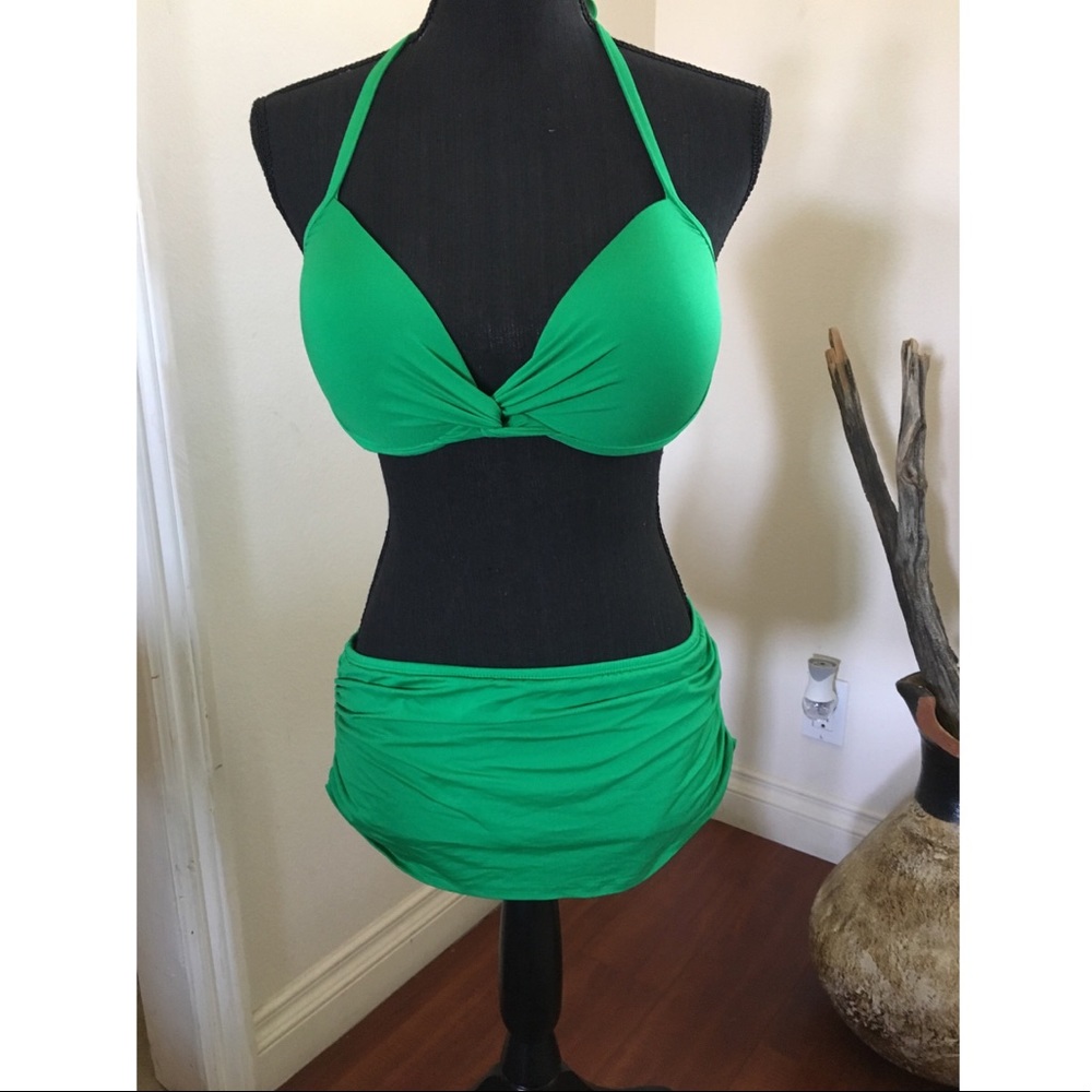 Ruched Skirt Bikini